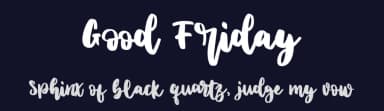 Good Friday by Letterara — Script Handwritten Font — thumbnail 2