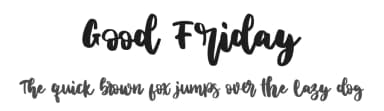 Good Friday by Letterara — Script Handwritten Font — thumbnail 1
