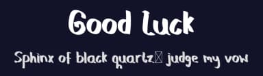 Good Luck by Slenting Art — Script Handwritten Font — thumbnail 2