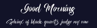 Good Morning by Khaiuns — Script Handwritten Font — thumbnail 2
