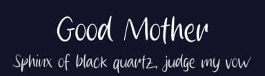 Good Mother by MJType — Script Handwritten Font — thumbnail 2