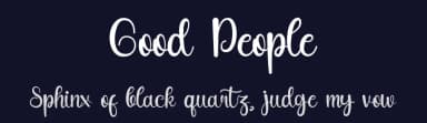 Good People by Jadatype — Script Handwritten Font — thumbnail 2