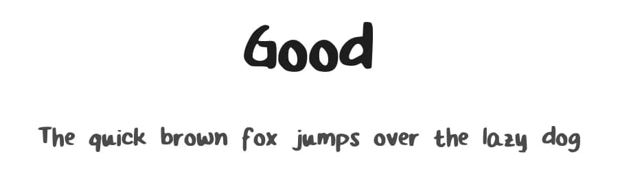 Good by Teresa Liu — Script Handwritten Font