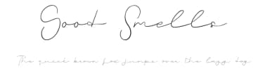 Good Smells by Edric Studio — Script Handwritten Font — thumbnail 1