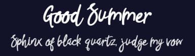 Good Summer by UI Creative — Script Handwritten Font — thumbnail 2