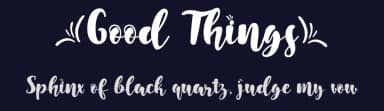 Good Things by 177Studio — Script Handwritten Font — thumbnail 2