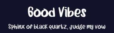Good Vibes by Booga Letter — Script Handwritten Font — thumbnail 2