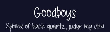 Goodboys by Letterafa Studio — Script Handwritten Font — thumbnail 2