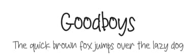 Goodboys by Letterafa Studio — Script Handwritten Font — thumbnail 1