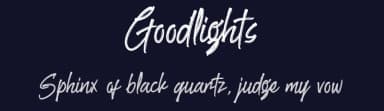 Goodlights by Ahgo Studio — Script Handwritten Font — thumbnail 2