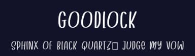 Goodlock by selawetype — Script Handwritten Font — thumbnail 2