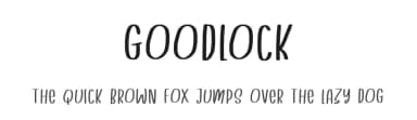 Goodlock by selawetype — Script Handwritten Font — thumbnail 1