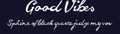 Good Vibes by Peter Olexa — Script Handwritten Font — thumbnail 2