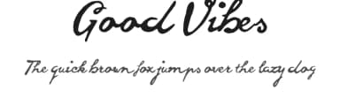 Good Vibes by Peter Olexa — Script Handwritten Font — thumbnail 1