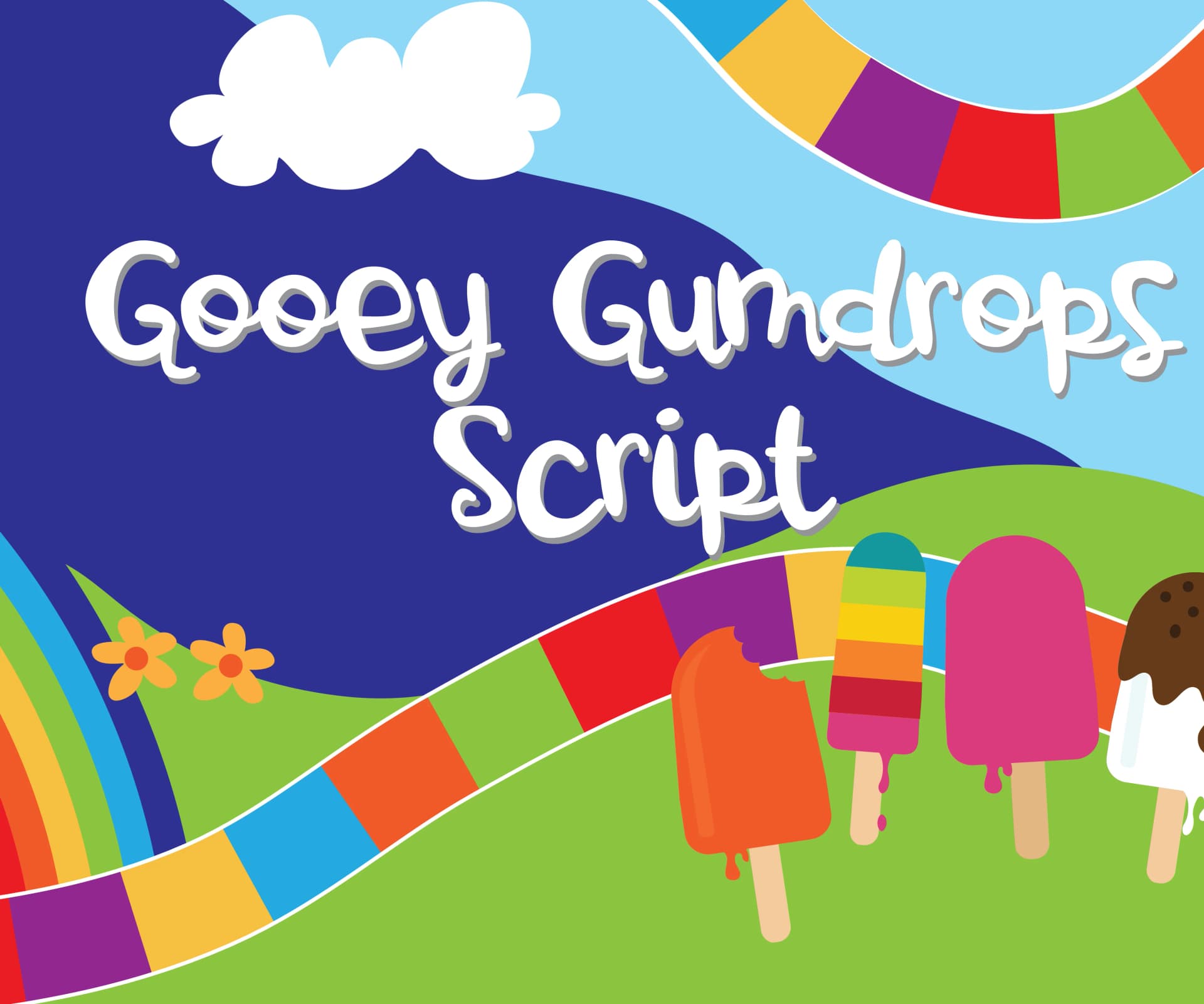 Gooey Gumdrops Script Font by Illustration Ink — Script Handwritten Font