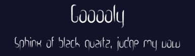Gooooly by prask — Script Handwritten Font — thumbnail 2