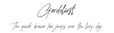 Gordeliast by Letterena Studios — Script Handwritten Font — thumbnail 1