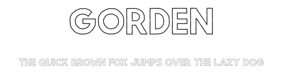 Gorden by Graphicfresh — Script Handwritten Font