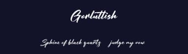 Gorluttish by Maulana Creative — Script Handwritten Font — thumbnail 2
