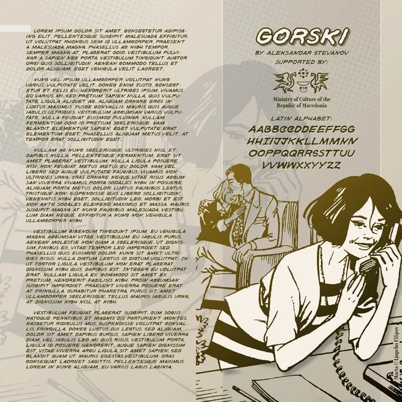 Gorski Font by astevanov — Script Handwritten Font