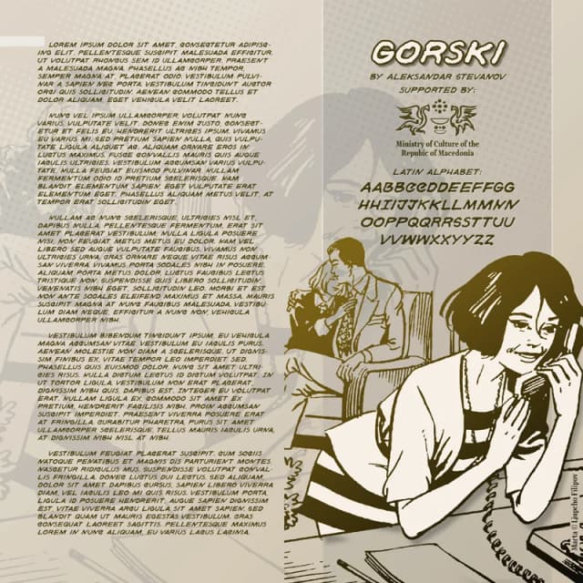 Gorski Font by astevanov — Script Handwritten Font