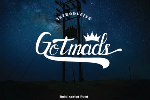 Gotmads Font by dmletter31 — Script Handwritten Font