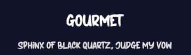 Gourmet by Eifetstype — Script Handwritten Font — thumbnail 2