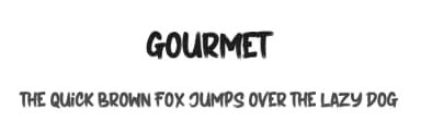 Gourmet by Eifetstype — Script Handwritten Font — thumbnail 1