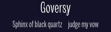 Goversy by Maulana Creative — Sans Serif Font — thumbnail 2
