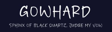 Gowhard by Perspectype Studio - Letterena.com — Script Handwritten Font — thumbnail 2