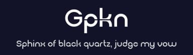 Gpkn by 7NTypes — Sans Serif Font — thumbnail 2