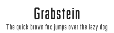 Grabstein by Uwe Borchert — Sans Serif Font — thumbnail 1