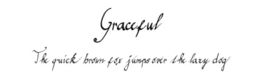 Graceful by Peter Olexa — Script Handwritten Font — thumbnail 1