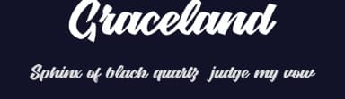Graceland by Billy Argel Fonts ® — Script Handwritten Font — thumbnail 2