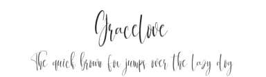 Gracelove by Scratchones — Script Handwritten Font — thumbnail 1