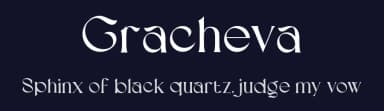 Gracheva by Aluyeah Studio — Serif Font — thumbnail 2