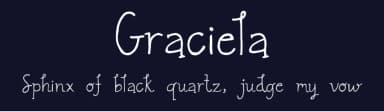 Graciela by Angie  Makes — Script Handwritten Font — thumbnail 2