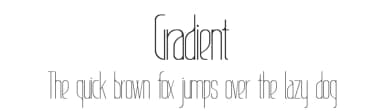 Gradient by Moove Studio — Sans Serif Font — thumbnail 1