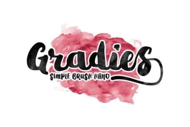 Gradies Font by Ijem RockArt — Script Handwritten Font — thumbnail 1