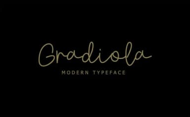 Gradiola Font by Authentic Studio — Script Handwritten Font — thumbnail 1