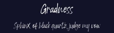 Gradness by Madatype Studio — Script Handwritten Font — thumbnail 2