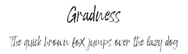 Gradness by Madatype Studio — Script Handwritten Font — thumbnail 1