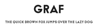 Graf by Vladimir Nikolic — Sans Serif Font — thumbnail 1