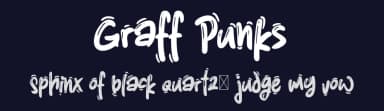 Graff Punks by Fontherapy — Script Handwritten Font — thumbnail 2