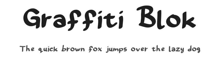 Graffiti Blok by Wirtu Fonts — Script Handwritten Font