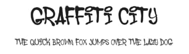 Graffiti City by Woodcutter — Script Handwritten Font — thumbnail 1