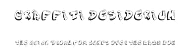 Graffiti Desiderium by DesiPatty — Script Handwritten Font — thumbnail 1