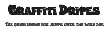 Graffiti Dripes by Nirmana Visual — Script Handwritten Font — thumbnail 1