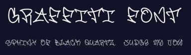 Graffiti font by Joris Oostinga — Script Handwritten Font — thumbnail 2