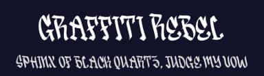 Graffiti Rebel by Blankids — Script Handwritten Font — thumbnail 2